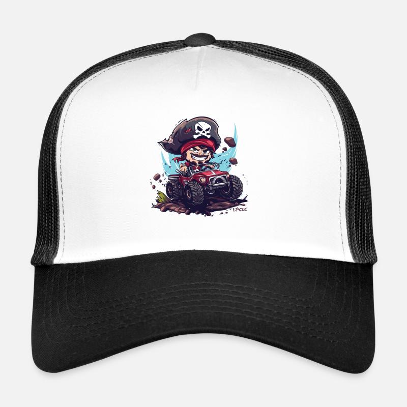 Der Chibi Monstertruck Pirat Trucker Cap