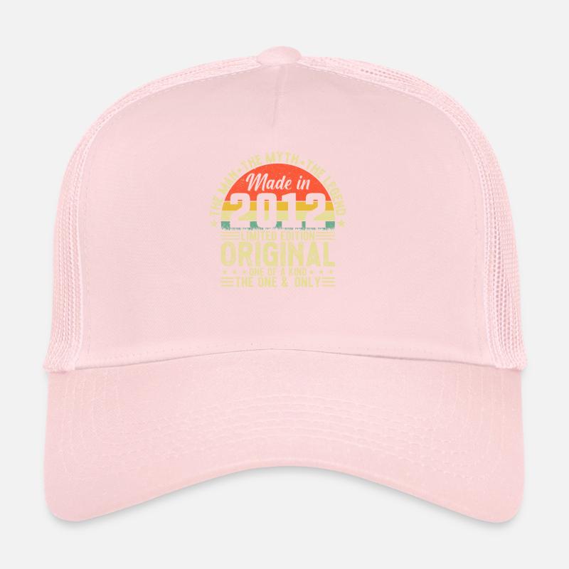 Vintage 2012 - Legendary Birth Year Tee Trucker Cap