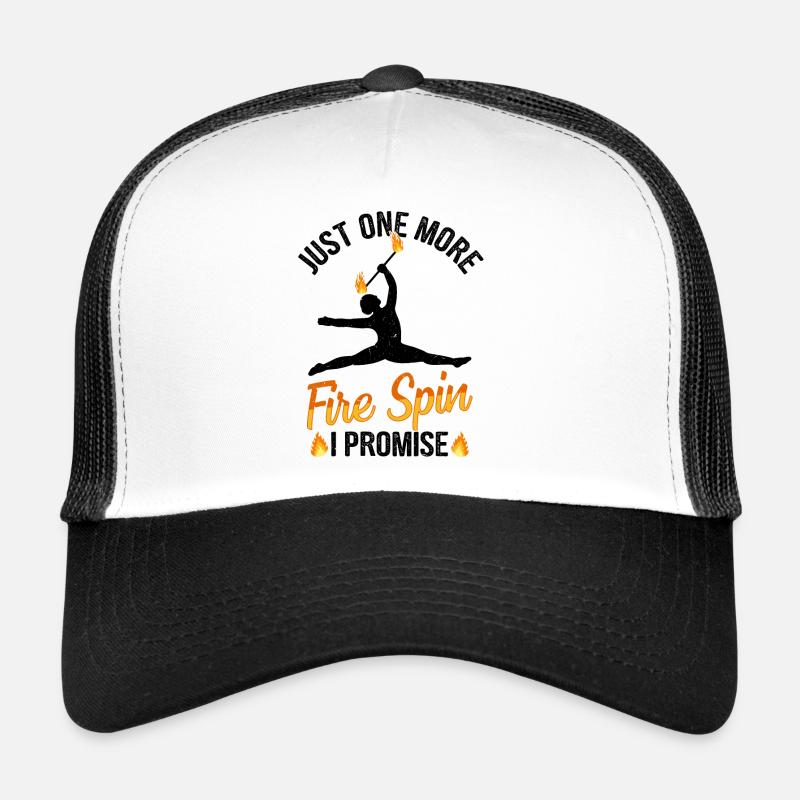 Bâton de feu Danse du feu Danseur de feu Danseur de feu Casquette trucker 