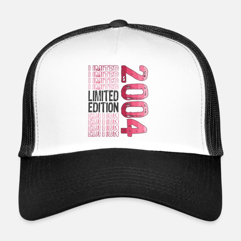 Edition limitée depuis 2004 Anniversaire Millésime 2004 Casquette trucker 