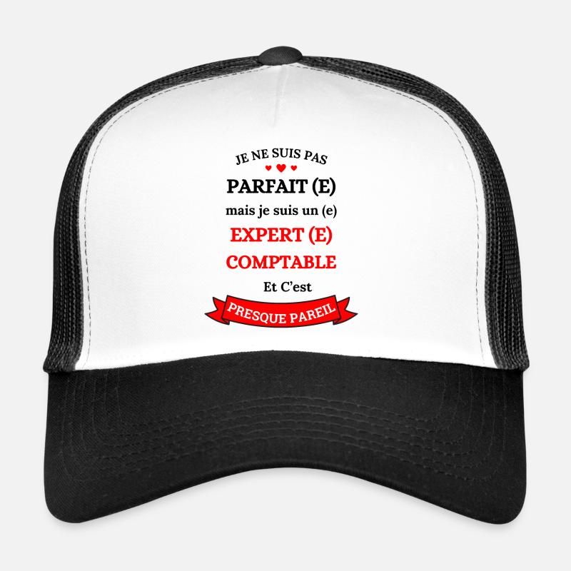 EXPERT(E)-COMPTABLE PARFAIT(E) Casquette trucker 