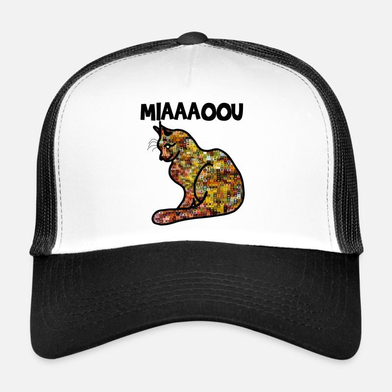 Miaou le chat Casquette trucker 
