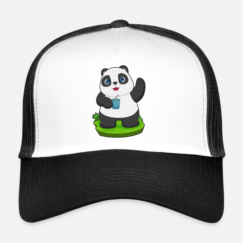 Panda Juice Trucker Cap