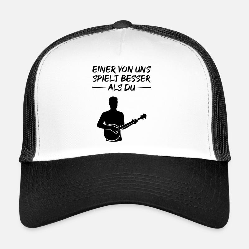Banjo-Herausforderung - Besser als du Geschenk Trucker Cap