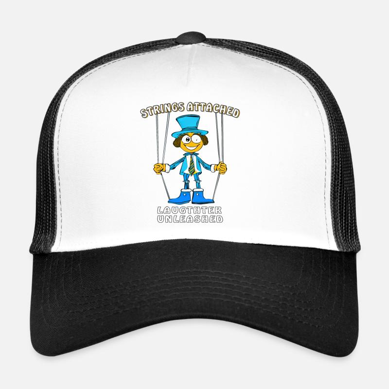 MARIONETTEN STRINGS ATTACHED LAUGHTER Trucker Cap
