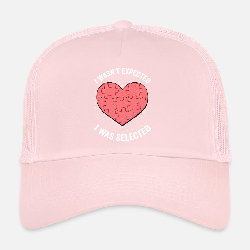 On ne s’attendait pas à ce que je sois sélectionnée en adoption familialeA Casquette trucker 
