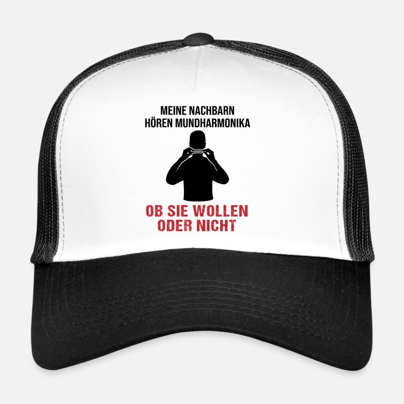 Music Neighbors Humorous Statement Trucker Cap