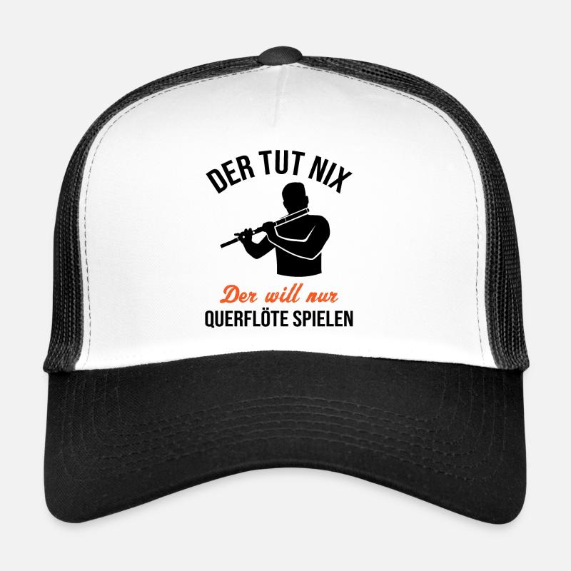 Harmless flute player joke Trucker Cap