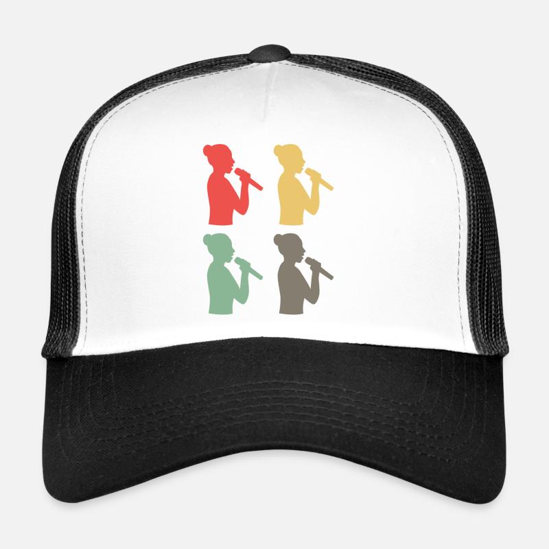 Chœur coloré variété chant - cadeau Casquette trucker 