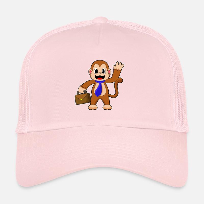 Porte-documents Monkey Entrepreneur Casquette trucker 