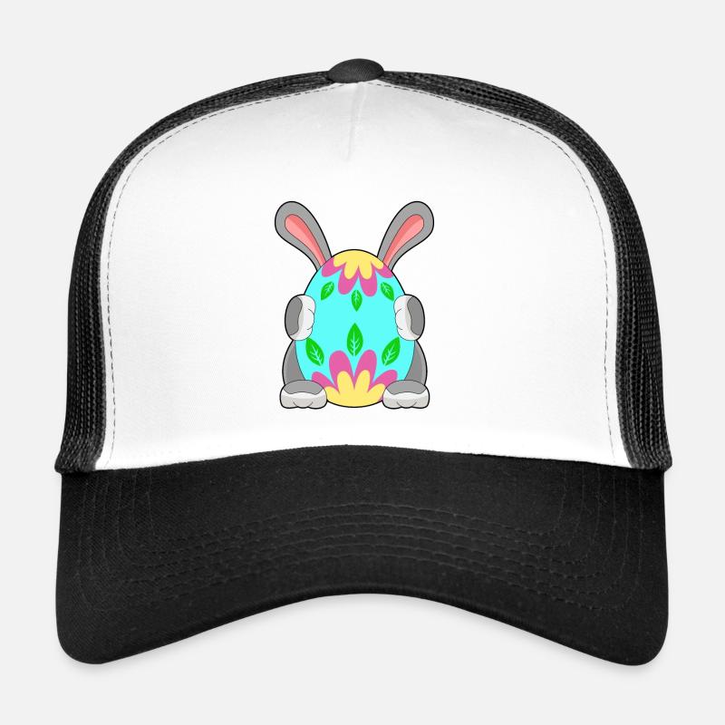 Cachette d’oeuf de Pâques lapin de Pâques Casquette trucker 