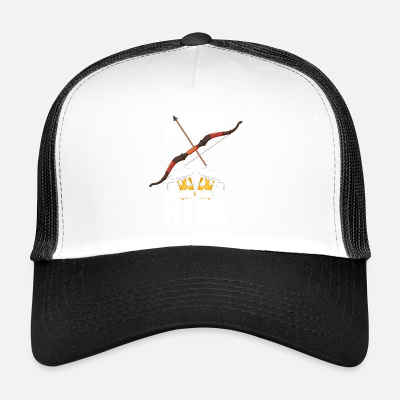 Lustiger Spruch Bogenschießen Bier Trucker Cap