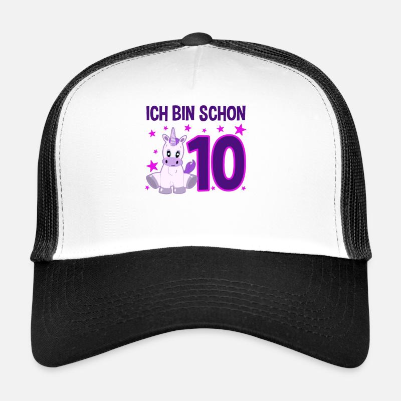 Licorne Glamour 10 ans de jubilation Casquette trucker 