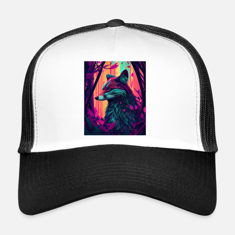 Renard de la forêt funky Casquette trucker 