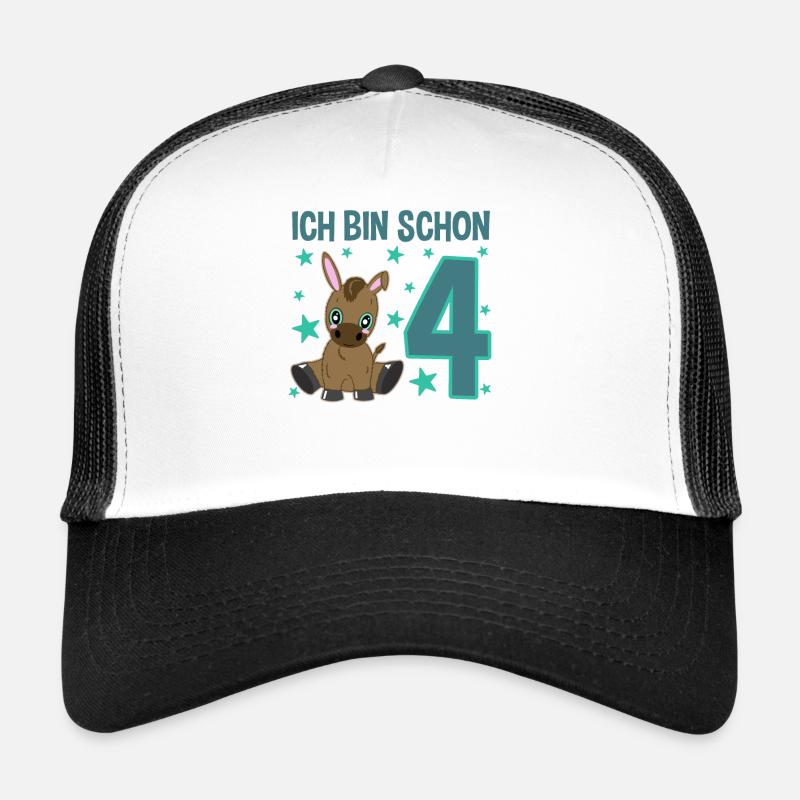 Four-year-old donkey: party and pure fun Trucker Cap
