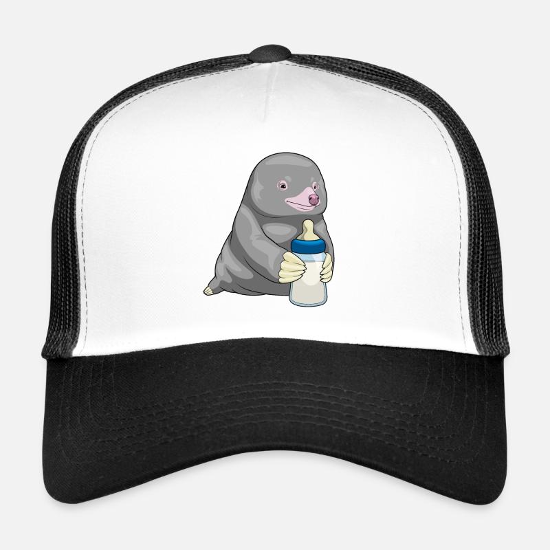 Mole Lait de biberon Casquette trucker 