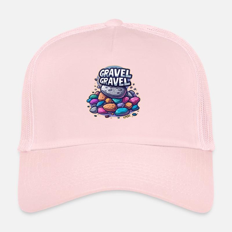 Gravier ou gravier Casquette trucker 
