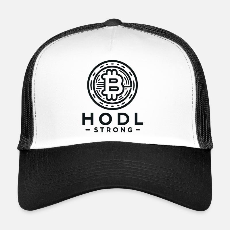 Bitcoin "Hodl Strong" Trucker Cap