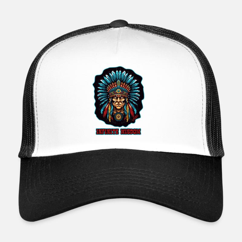 Sagesse amérindienne infinie Casquette trucker 