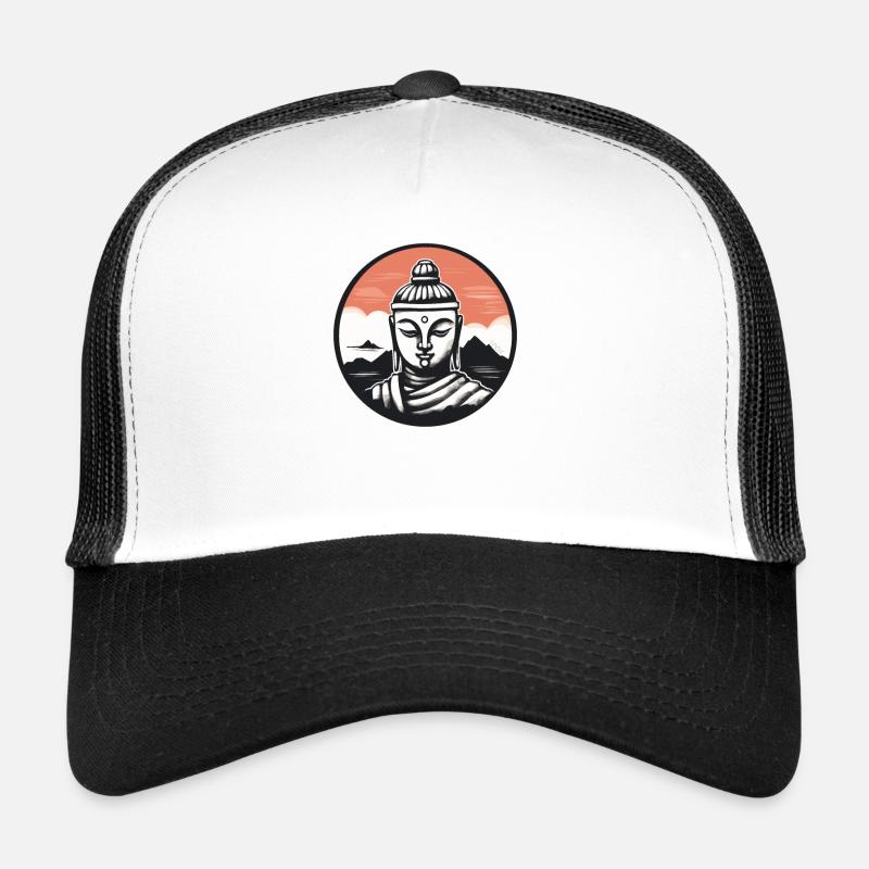 Le moine Bouddha Casquette trucker 
