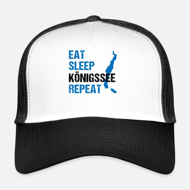 Königssee Routine - Manger, dormir, expérimenter Casquette trucker 