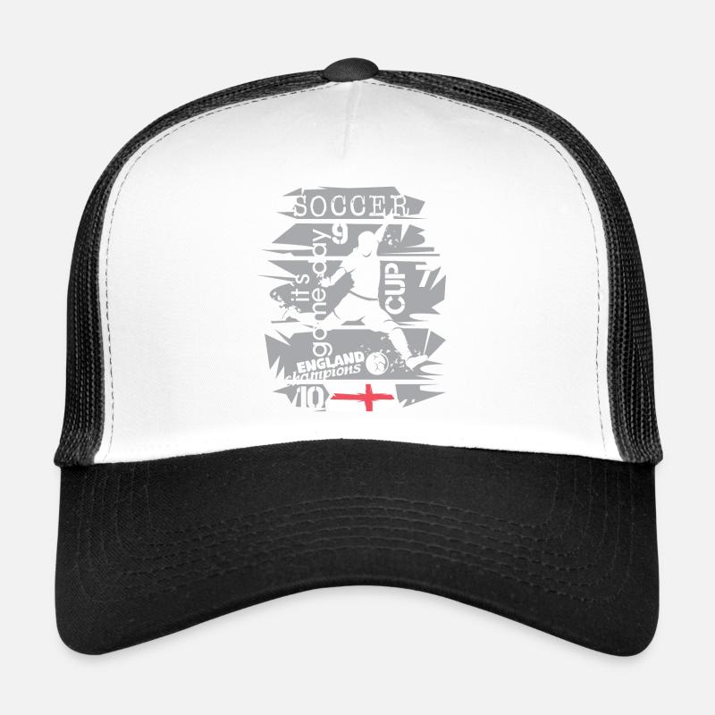 Fußball England Graffiti Collage Team Turnier icon Trucker Cap
