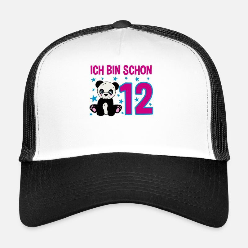 Panda mignon - Douze ans de jubilation Casquette trucker 