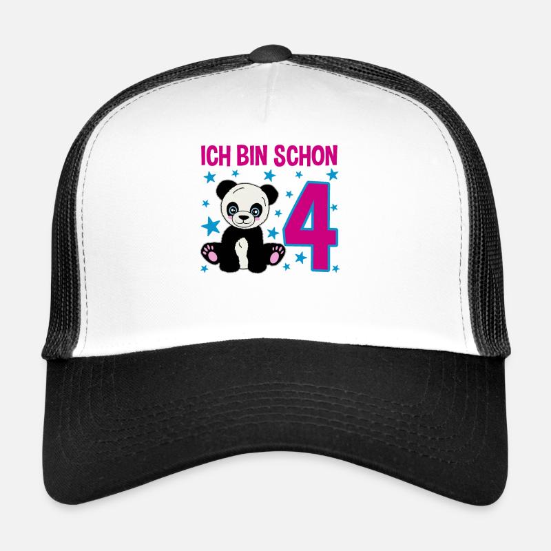 Quatre ans de magie panda Casquette trucker 