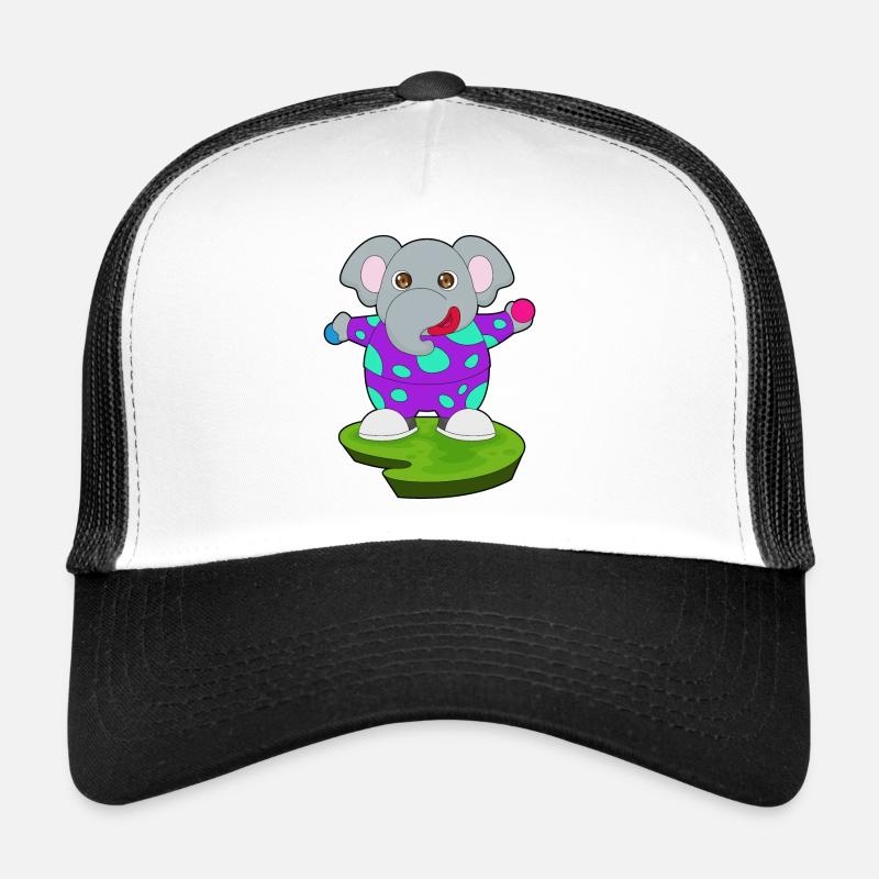 Elefant Clown Trucker Cap