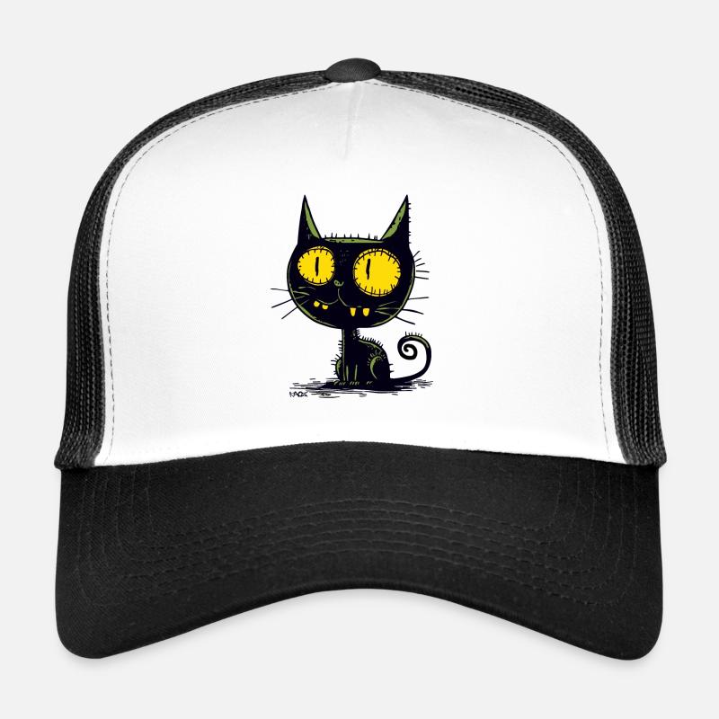 Le chat le plus cool et le plus mignon, c’est le chat Casquette trucker 