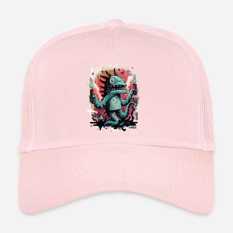 Des bougies de dynamite et un monstre fou Casquette trucker 