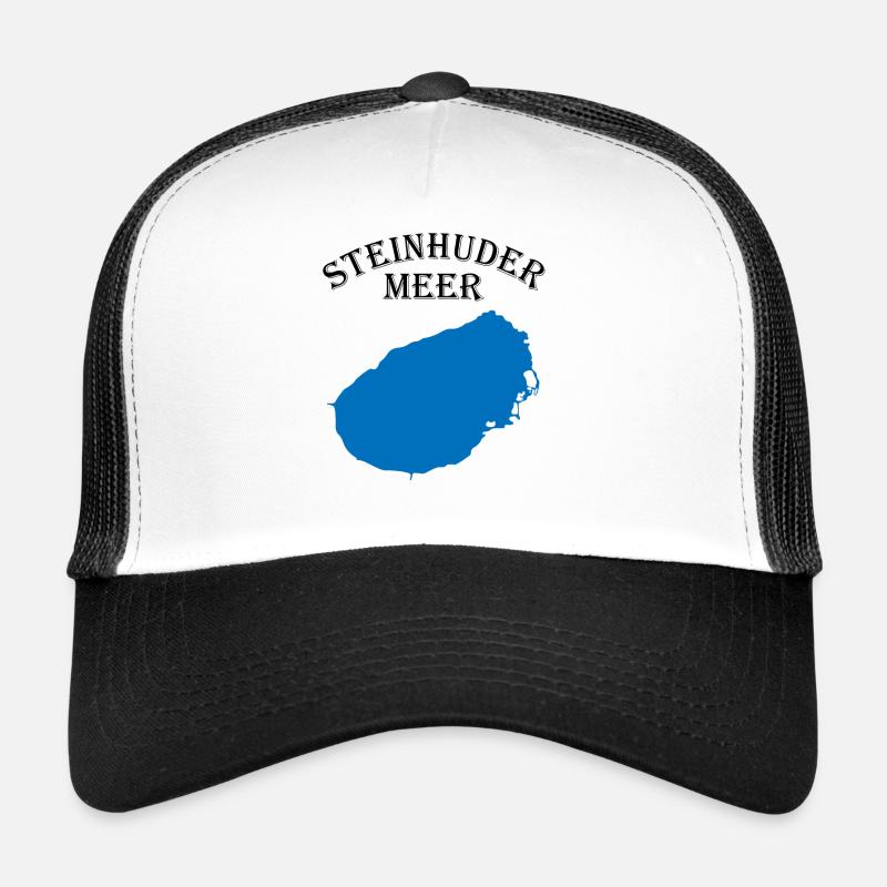 Steinhuder Meer Outline Eaux calmes Casquette trucker 