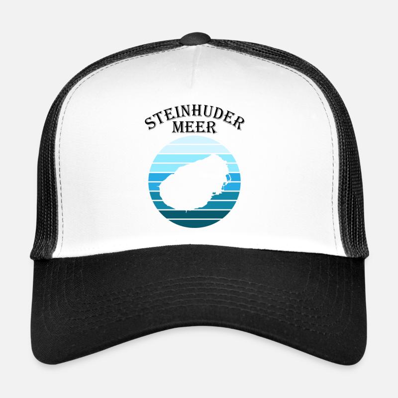 Steinhuder Meer Wave Play Reflection Casquette trucker 