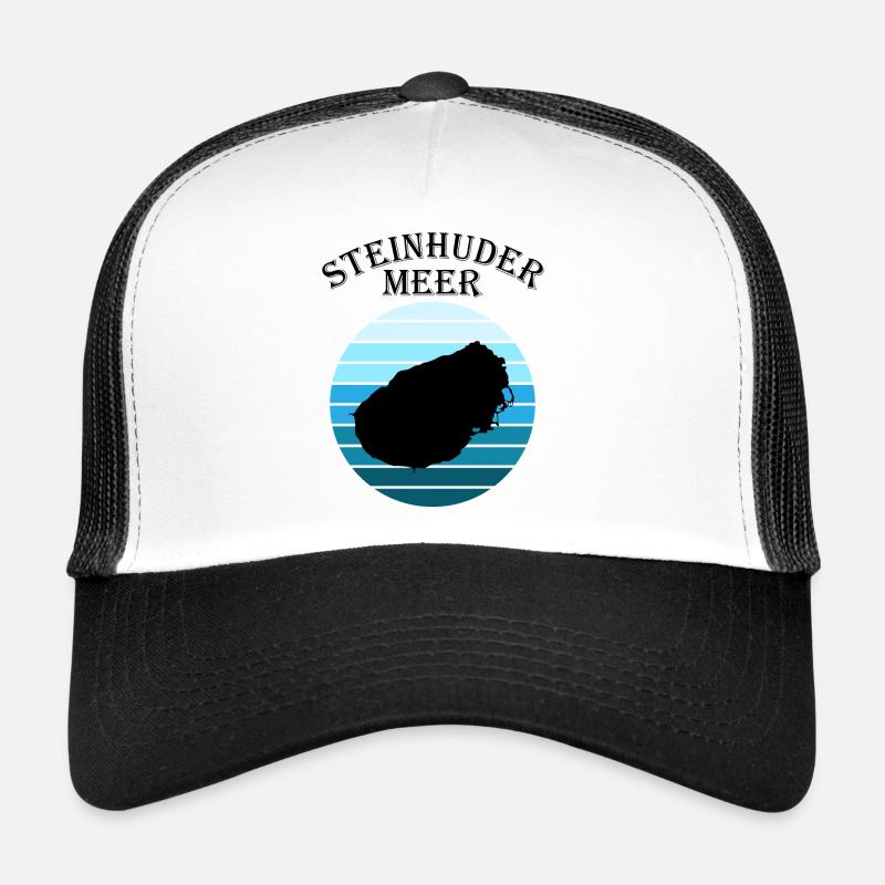 Steinhuder Meer Wave Play Reflection Casquette trucker 