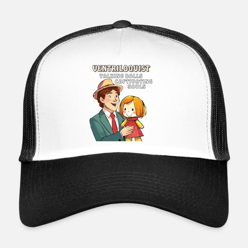 BAUCHREDNER TALKING DOLLS CAPTIVATING SOULS Trucker Cap