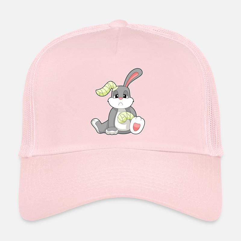 Rabbit Bandage Trucker Cap