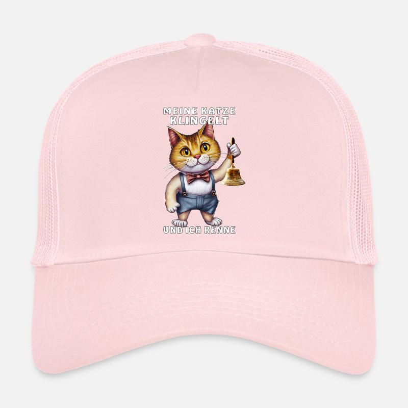 KATZE MIT HANDGLOCKE KLINGELT Trucker Cap