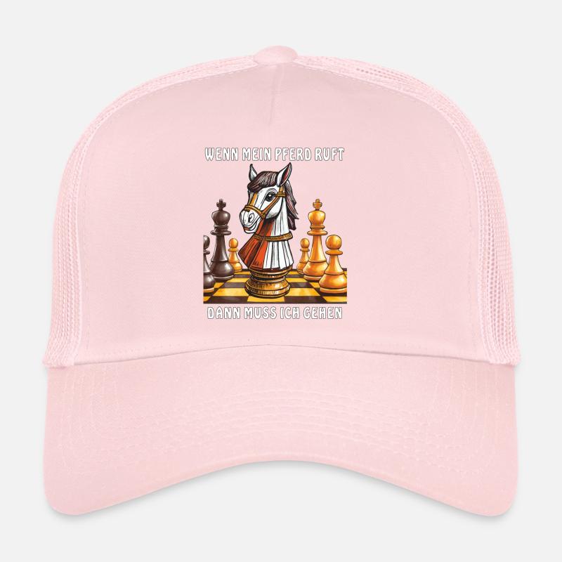 ÉCHECS, MON CHEVAL M’APPELLE Casquette trucker 