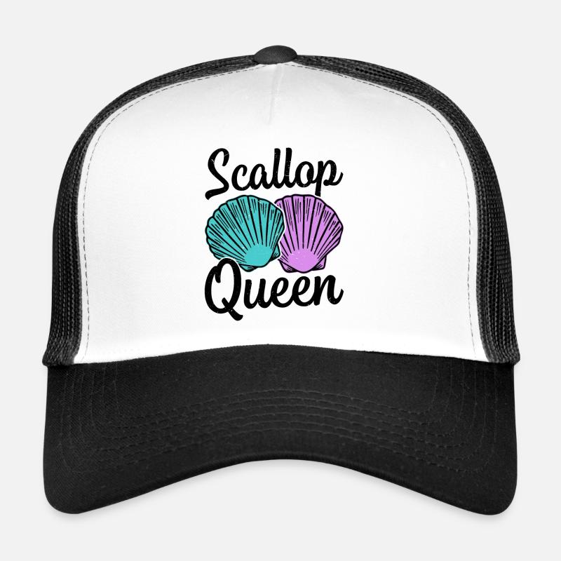 Seashell Shell Collector Scallop Trucker Cap