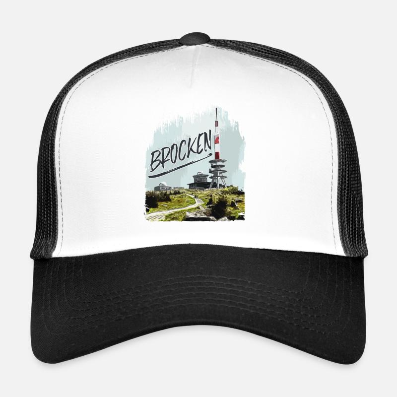 Brocken transmitter and second-hand shop Trucker Cap