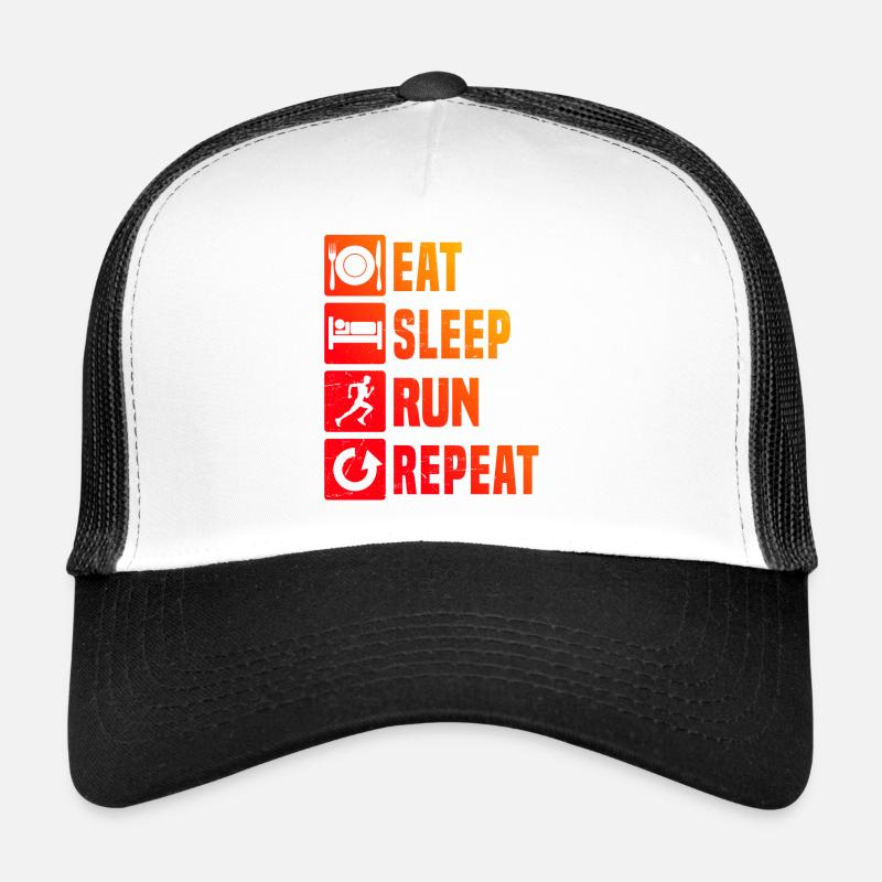 Course à pied Cross Country Course Course Course à pied Casquette trucker 