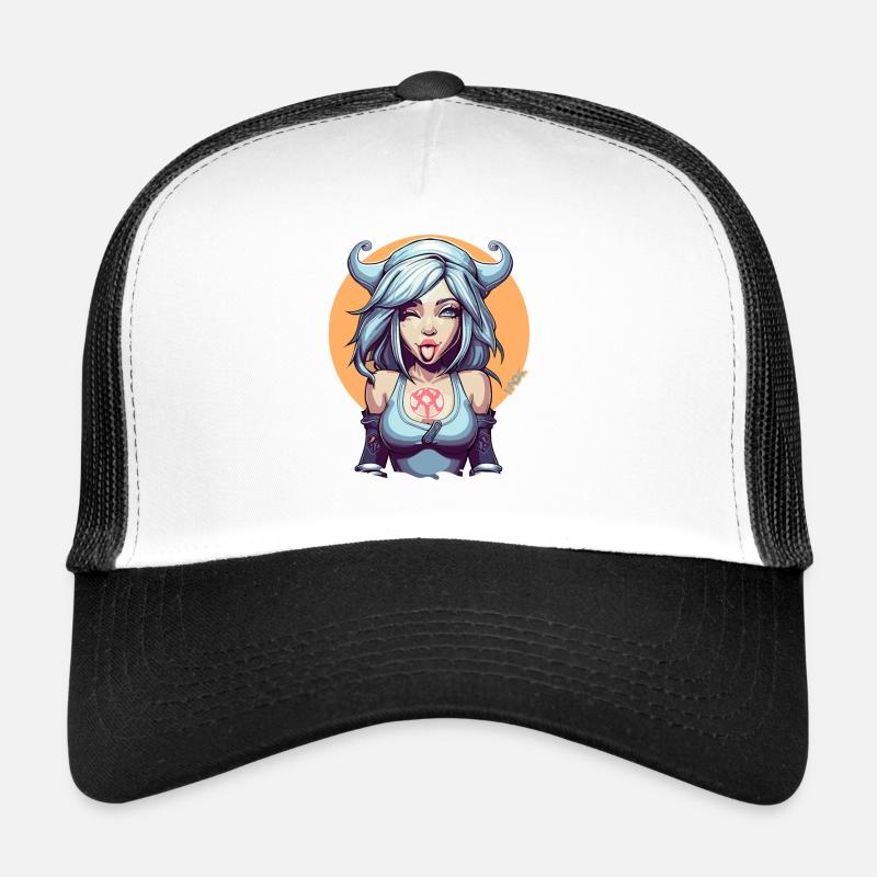 L’ancienne déesse de l’espièglerie et des farces Casquette trucker 