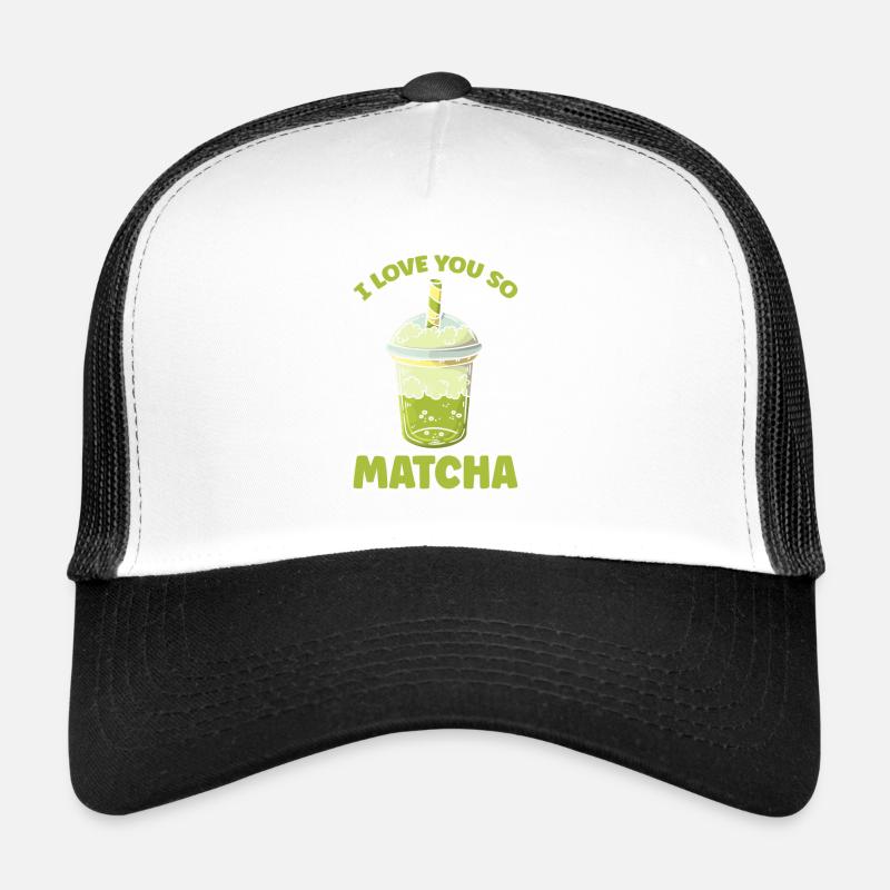 Je t’aime tellement Matcha Casquette trucker 