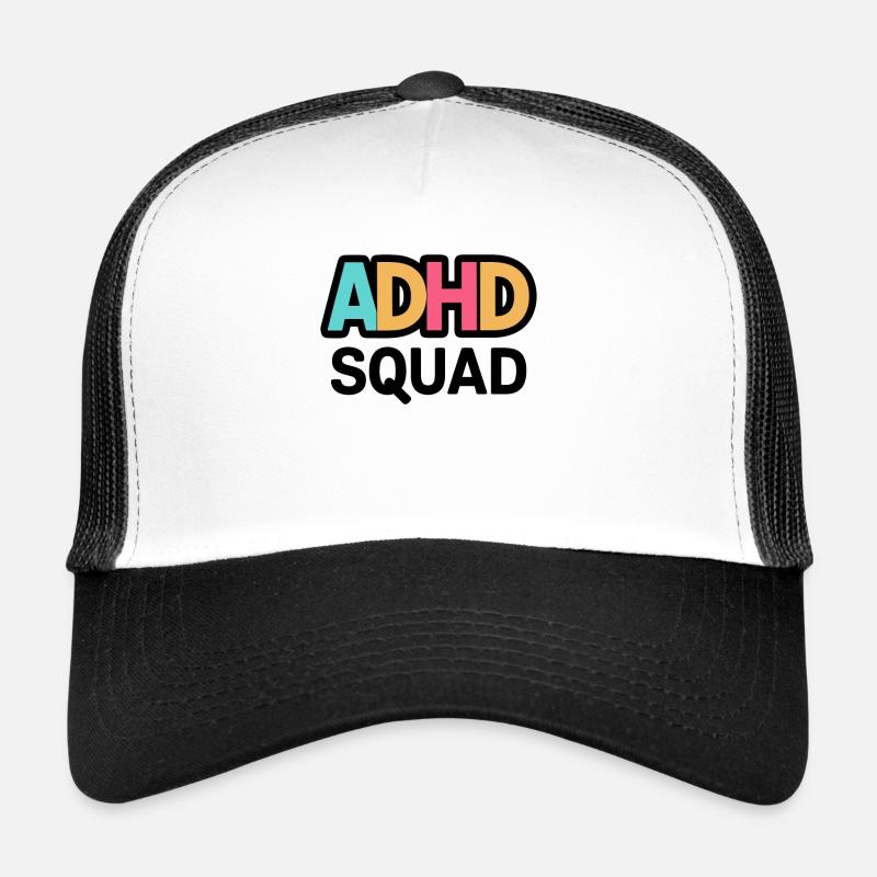 Neurodiversity Neurodiverse Hyperactive ADHD Trucker Cap