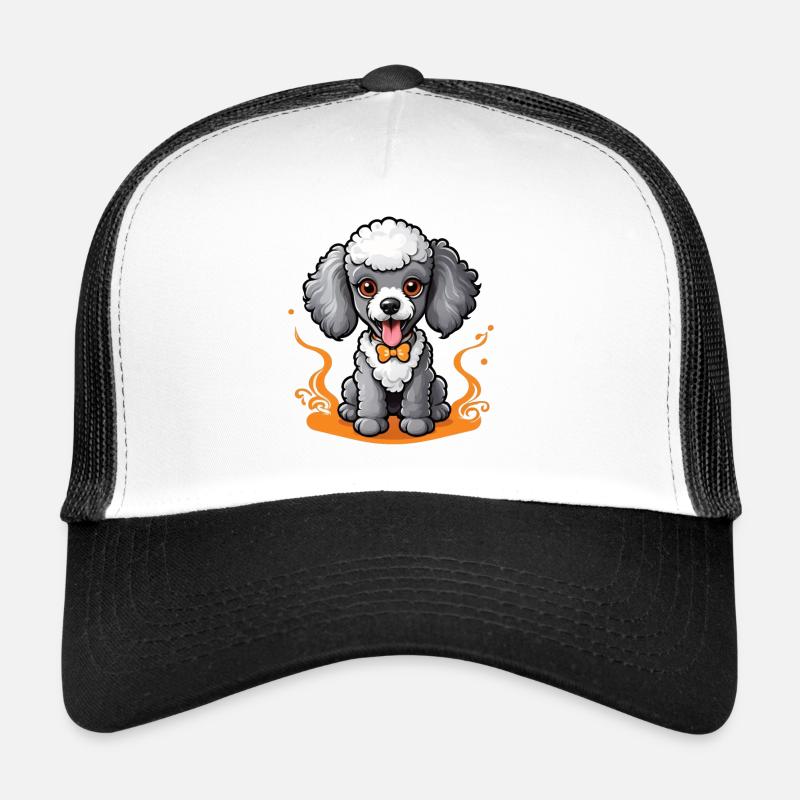 Caniche pimpant Casquette trucker 