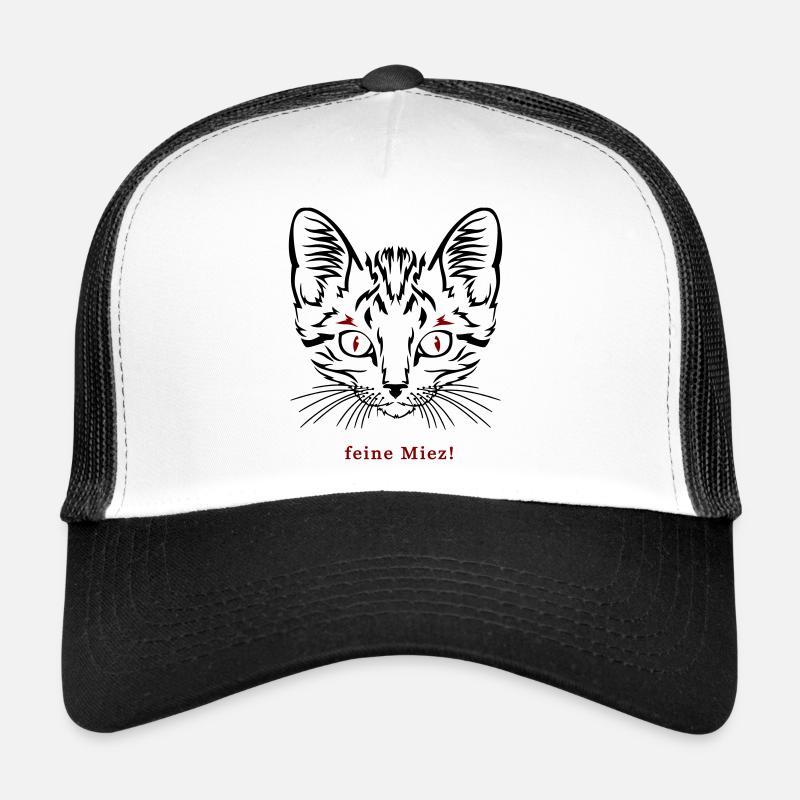 Chat, minou fin Casquette trucker 