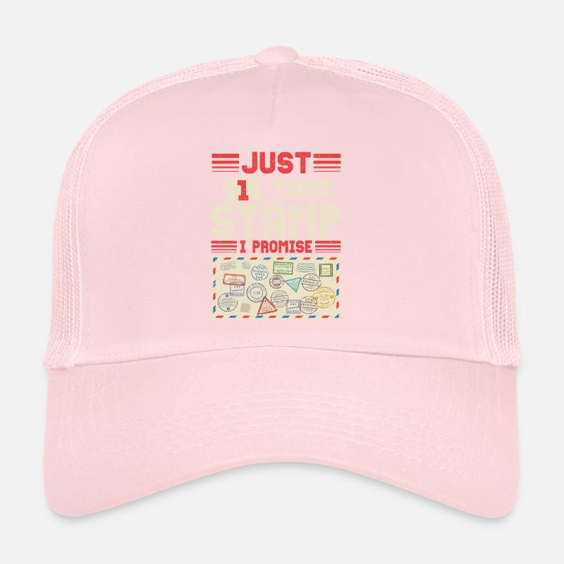 Collection sans fin : un timbre de plus, toujours Casquette trucker 