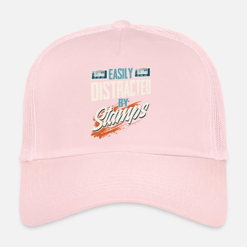 Fasciné par les timbres : la distraction d’un philatéliste Casquette trucker 