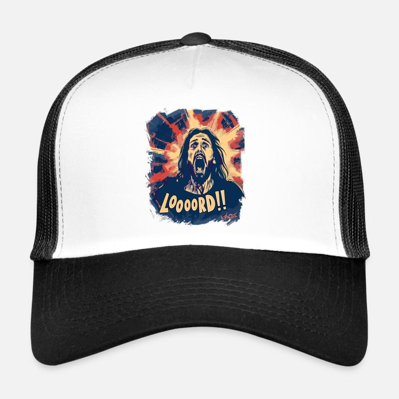 Jesus ruft den Herrn an, Oh Herr, Gott! Trucker Cap