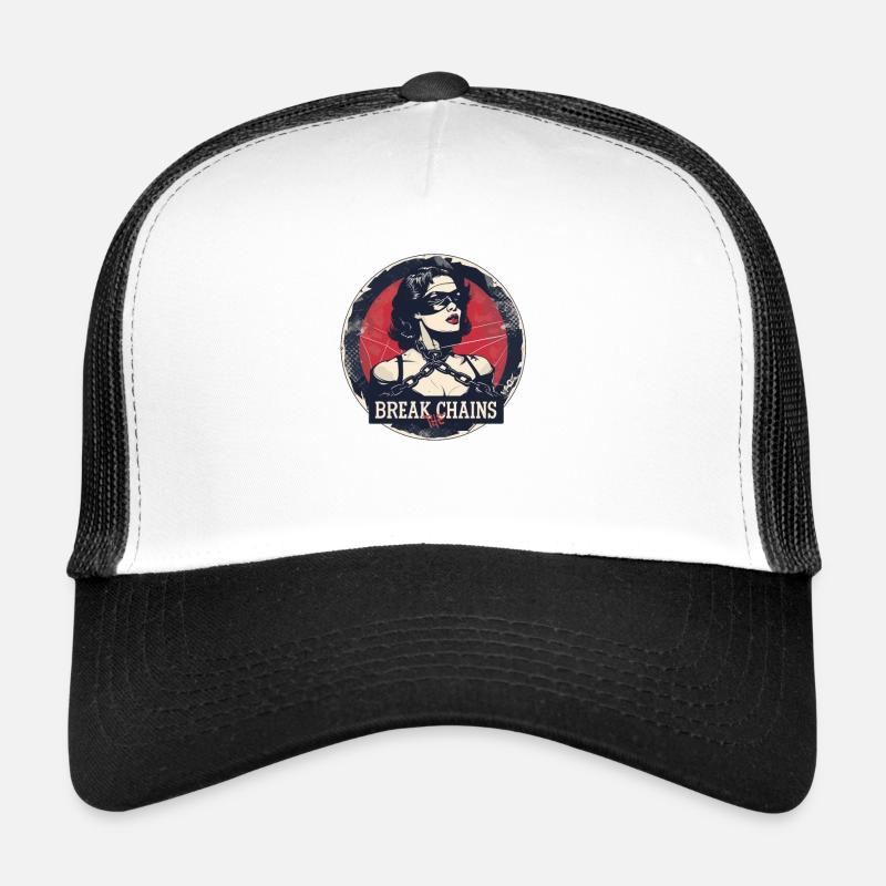Checker : Brisez les chaînes Casquette trucker 